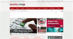Desktop Screenshot of isegiris.com