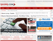 Tablet Screenshot of isegiris.com